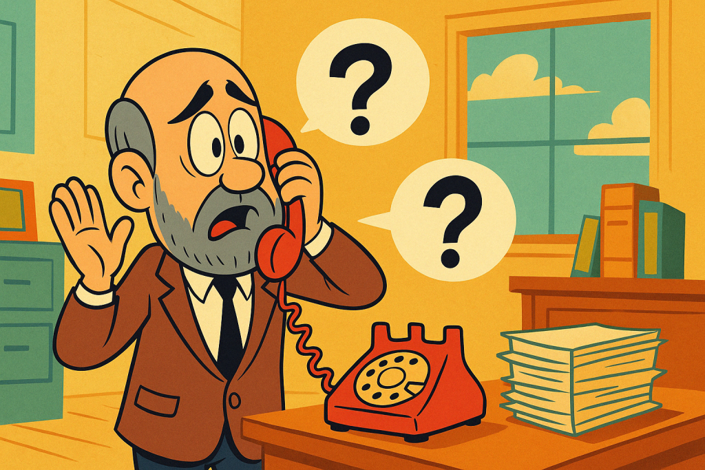 Confused Businessman